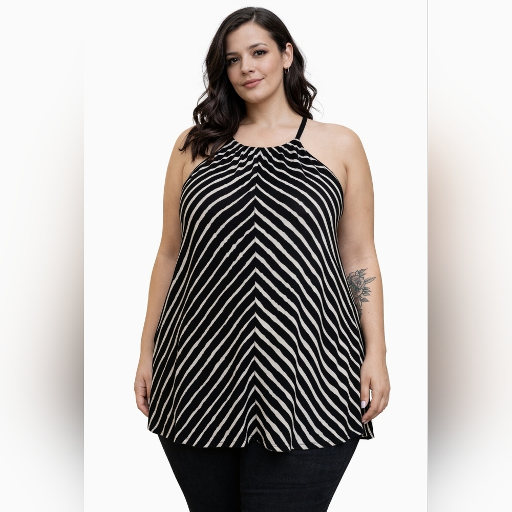 Lauren Ralph Lauren Sleeveless Halter Top Women's Size 16 ✨️NWT✨️ - Picture 1 of 5